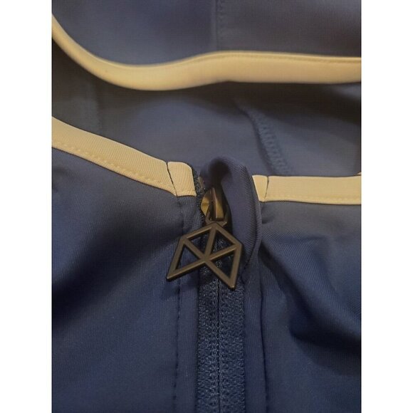 Rawgear Hoodie Zip-up Jacket Men's M Royal Blue Athletic Track Gym #RG507 NWT - Picture 5 of 11